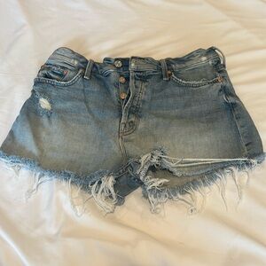 Mother denim shorts